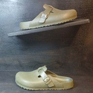 Birkenstock Boston EVA Clog (Khaki)  NEW!! Mens-8.5/ Womens-10